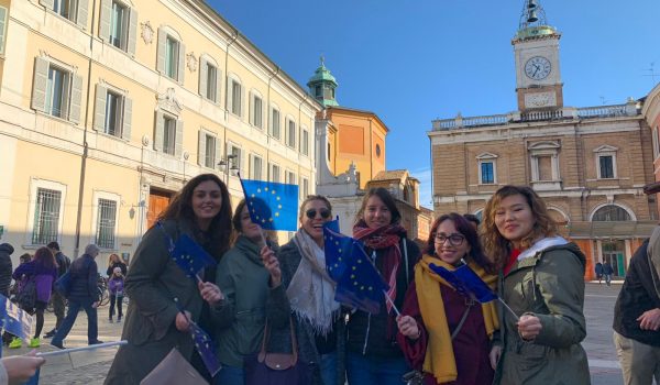 alcune volontarie dell'edizione Europe Calling 2019