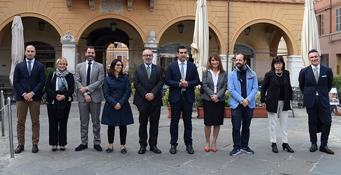 Foto di gruppo giunta nominata