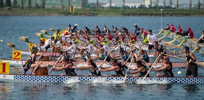 Dragon boat a Ravenna