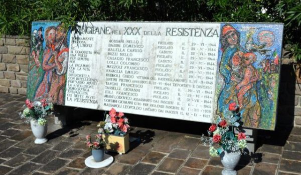 monumento celebrativo dei partigiani uccisi